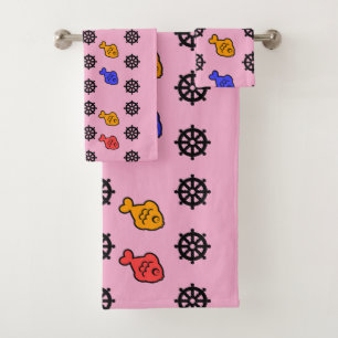 Jantes de poisson enfants rose