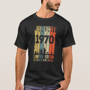 Januar 1970 53 Geburtstag 53 Jahr 1970 Geburtstag T-Shirt