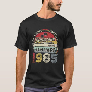 Januar 1985 Limited Edition Outfit Retro 37. T-Shirt