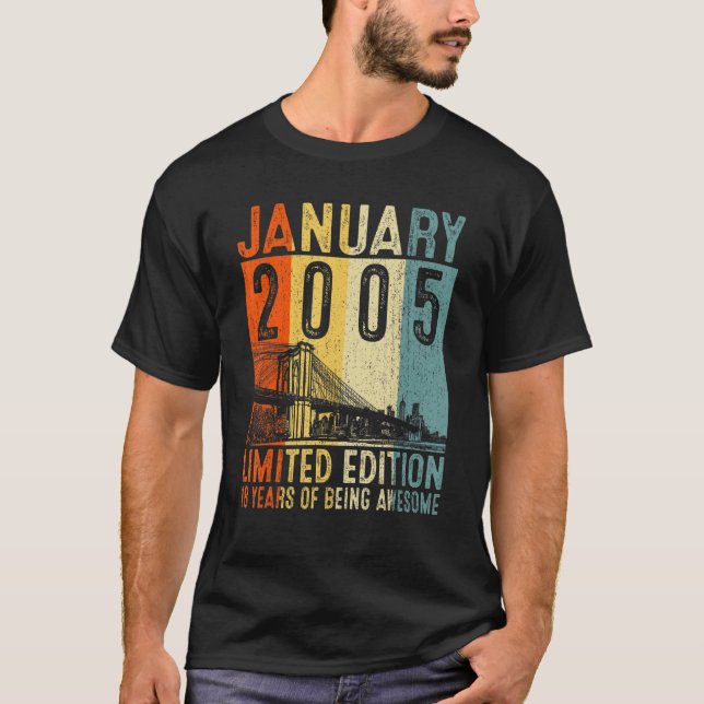 Januar 2005 18 Jahre Phantastisch Retro 18. T-Shirt (Vorderseite)