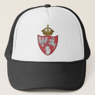 Januar-Aufstiegs-Wappen T - Shirts Truckerkappe