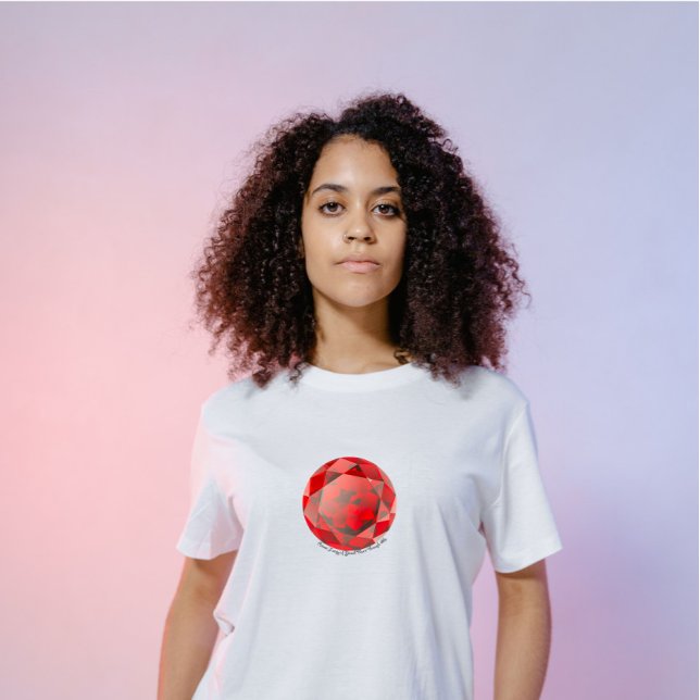 Januar Birthday Garnet T-Shirt (Von Creator hochgeladen)