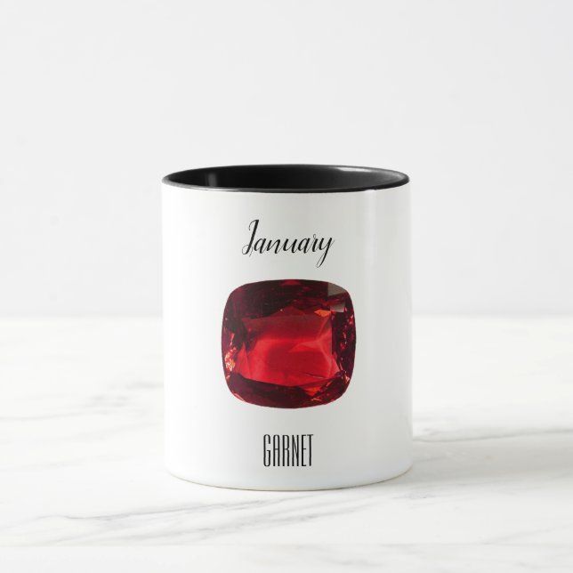 Januar Birthstone Tasse (Zentrum)