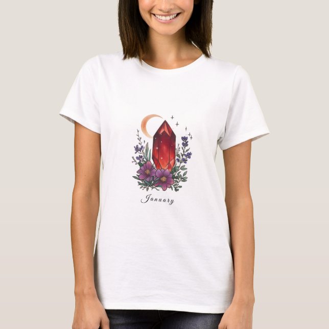 Januar Garnet T-Shirt (Vorderseite)