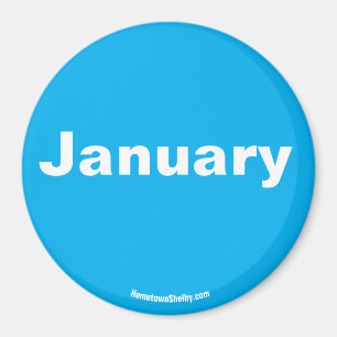 Januar-Magnet Magnet
