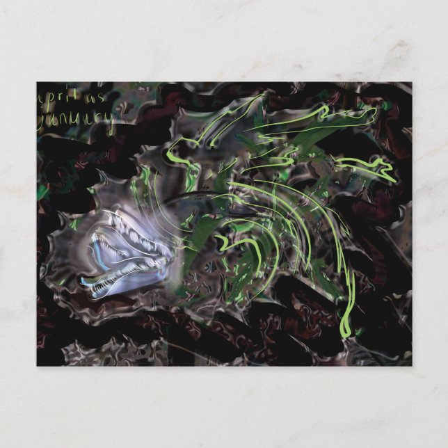 Januar Postkarte (Vorderseite)