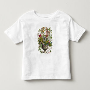 Januar, vom ` zwölf Monate Blumen Kleinkind T-shirt