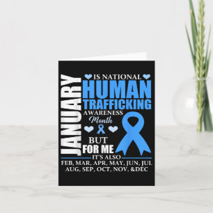 Januar Wir tragen Blue Ribbon Menschenhandel Krieg Karte