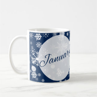 January Coffee Mug Kaffeetasse