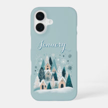January Winter Village