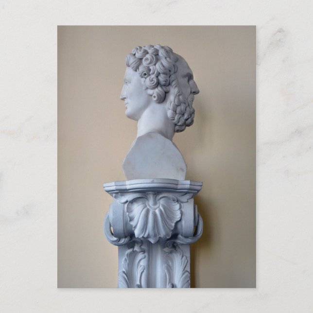 Janus Skulptur, The Hermitage Museum Postkarte (Vorderseite)