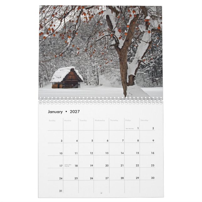 Japan 2009 kalender (Jan 2027)