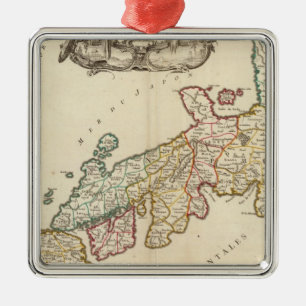 Japan 6 silbernes ornament