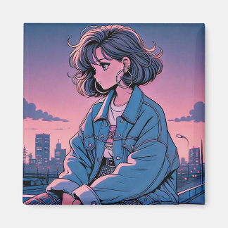 Japan Anime 90's Magnet
