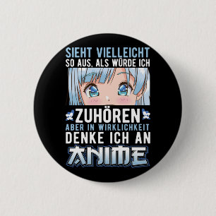 Japan Anime Mädchen Otaku Button