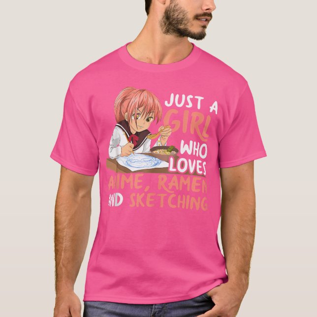Japan Anime T-Shirt (Vorderseite)