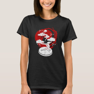 Japan Ästhetik Bonsai Gardener Buddhist Bonsai Tr T-Shirt