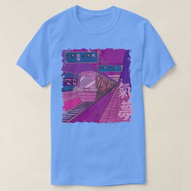 Japan Bahnhof T-Shirt (Design vorne)