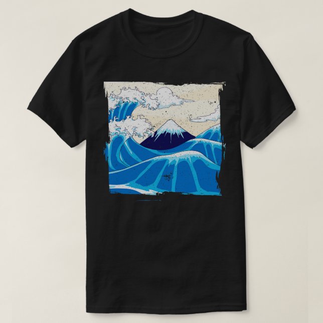Japan Big Wave T-Shirt (Design vorne)