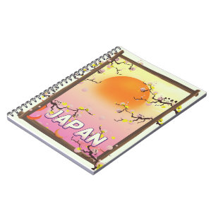 Japan Blossom Garden Notizblock