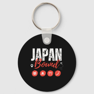 Japan Bound Tokio Reise Urlaub Trip Matching Fa Schlüsselanhänger