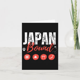 Japan Bound Tokio Reisen Reise-Reise Matching Fa Karte
