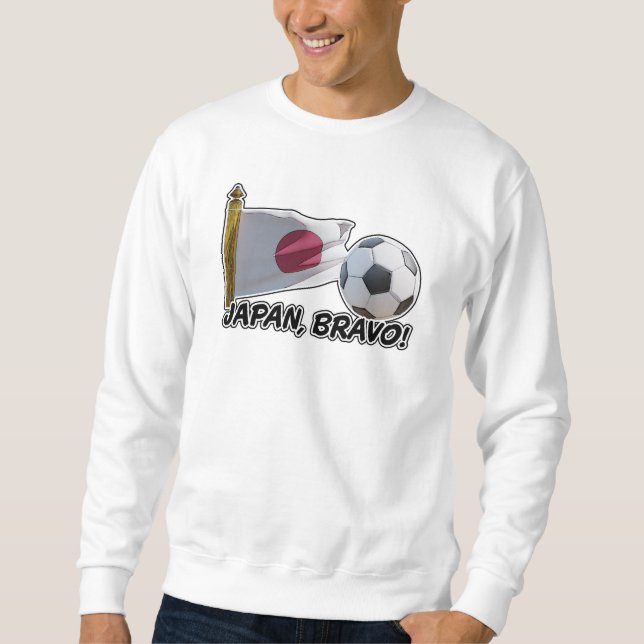 Japan, Bravo! Fußball-Chef Sweatshirt (Vorderseite)