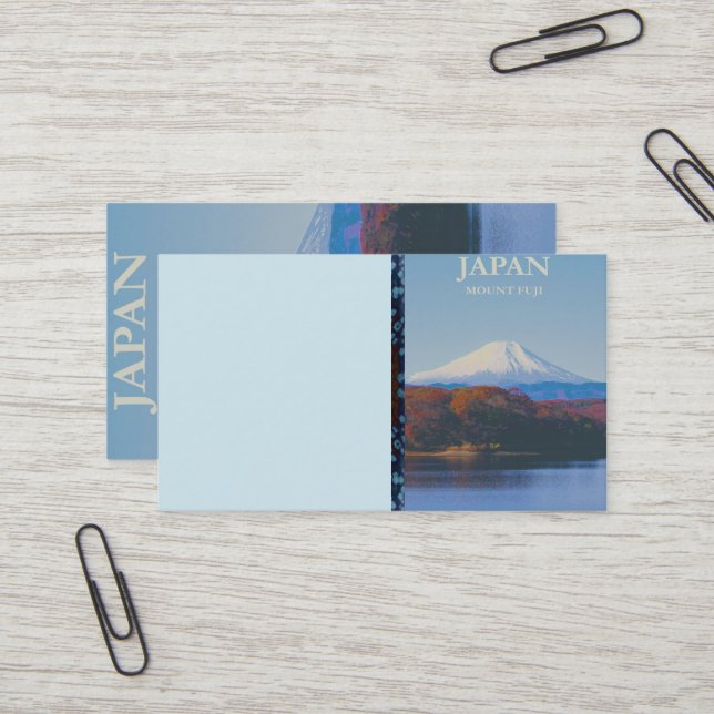 Japan Business Card Visitenkarte (Vorderseite/Rückseite Beispiel)