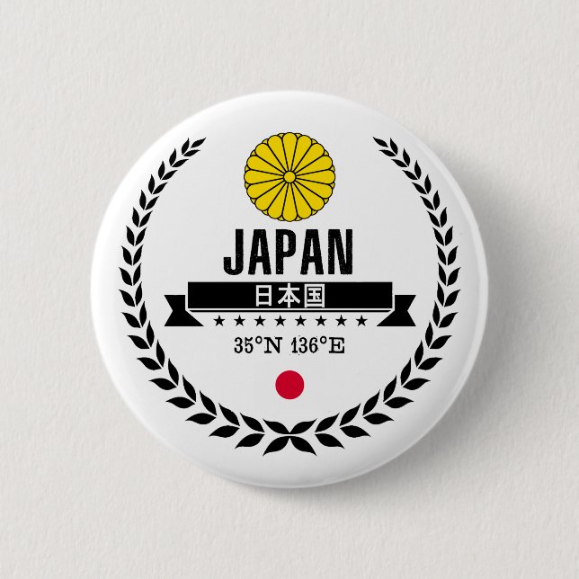 Japan Button (Vorderseite)