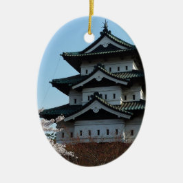 Japan Castle Buildings Architecture Historic Keramik Ornament