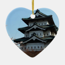 Japan Castle Buildings Architecture Historic Keramikornament