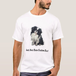 Japan-Chin-Hund Erstellen Sie Ihren eigenen benutz T-Shirt