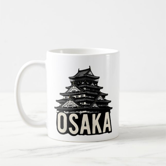 Japan City - Osaka Kaffeetasse (Links)