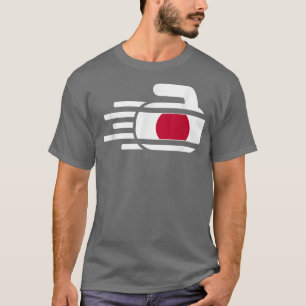 Japan-Curling-Team-Fans-Jersey Japanischer Curler T-Shirt