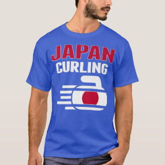 Japan Curling Team Fans Jersey Japanischer Winter T-Shirt