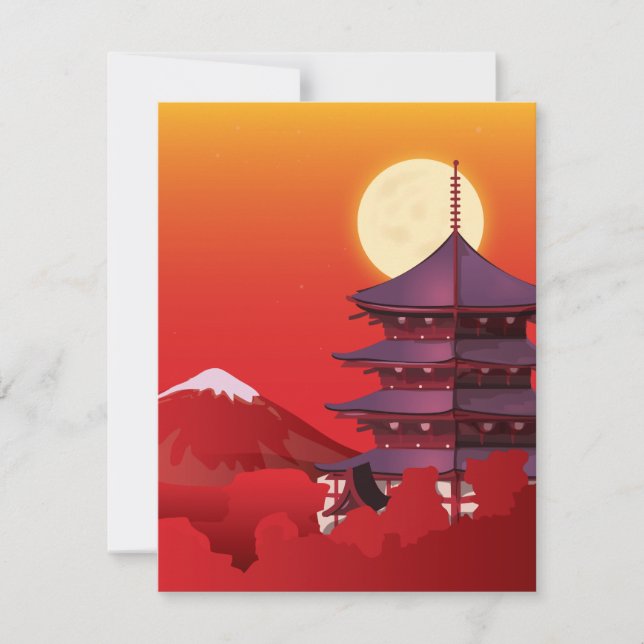 Japan Einladung (Vorderseite)