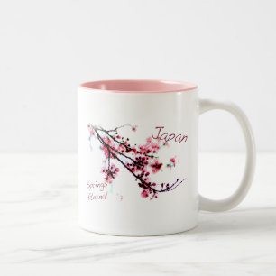 Japan entspringt ewig zweifarbige tasse