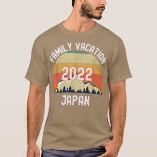 Japan Family Vacation 2022 Matching T - Shirt