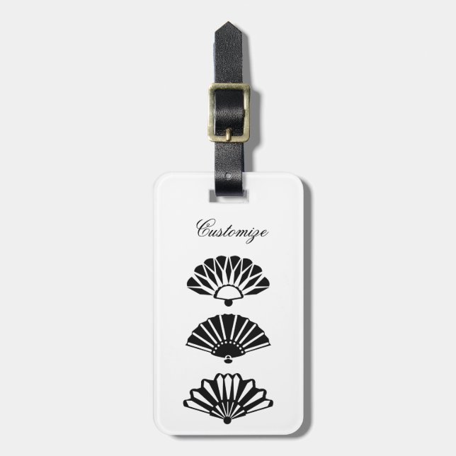 Japan Fans Thunder_Cove Gepäckanhänger (Vorderseite vertikal)