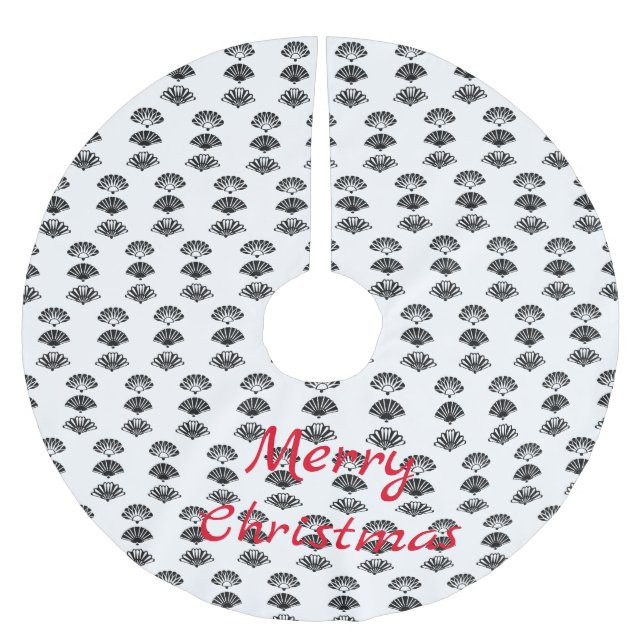 Japan Fans Thunder_Cove Polyester Weihnachtsbaumdecke (Vorderseite)