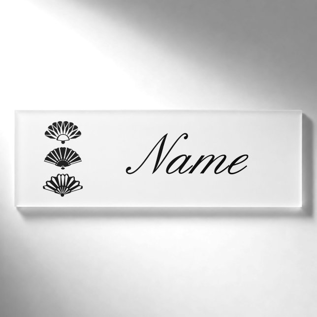 Japan Fans von Thunder_Cove Namenschild (Vorderseite)