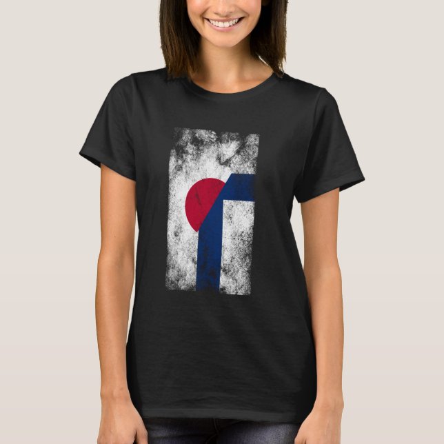 Japan Finnland Flaggen - Japanischer Finn, Finnisc T-Shirt (Vorderseite)