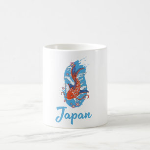 Japan Fishing-Logo Kaffeetasse