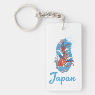 Japan Fishing-Logo Schlüsselanhänger