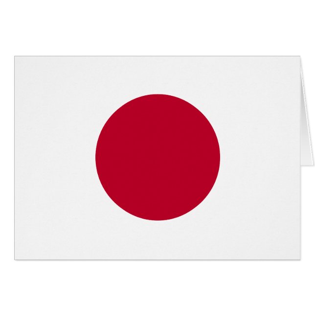 Japan-Flag (Vorderseite (Horizontal))