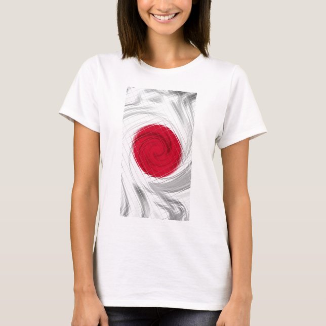 Japan Flag Artwork T-Shirt (Vorderseite)