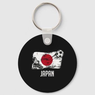 Japan Flag Jersey Japanische Fußballmannschaft Jap Schlüsselanhänger