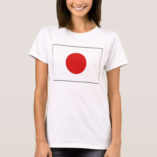 Japan Flag x Map T - Shirts (Vorderseite)
