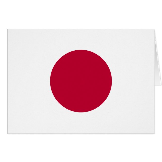 Japan-Flagge (Vorderseite (Horizontal))