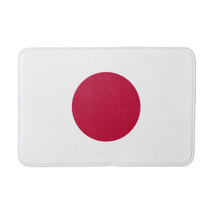 Japan-Flagge Badematte